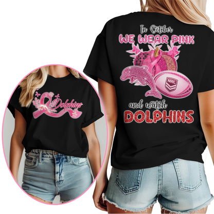 In October We Wear Pink And Watch DOL Shirt
