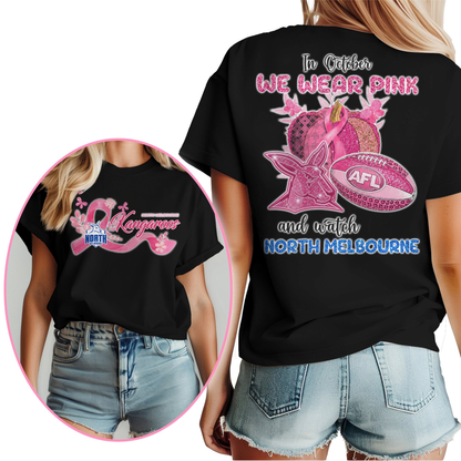 In October We Wear Pink And Watch NM Shirt
