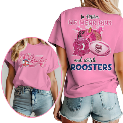 In October We Wear Pink And Watch SR Shirt