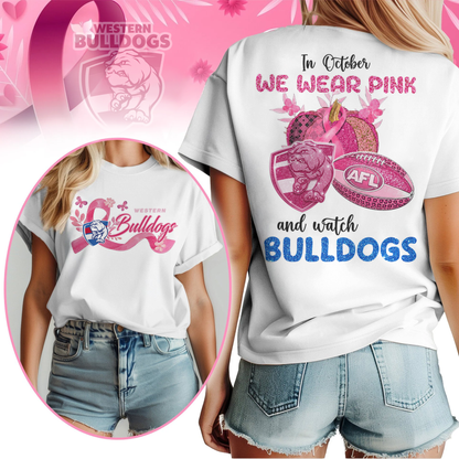 In October We Wear Pink And Watch WB Shirt