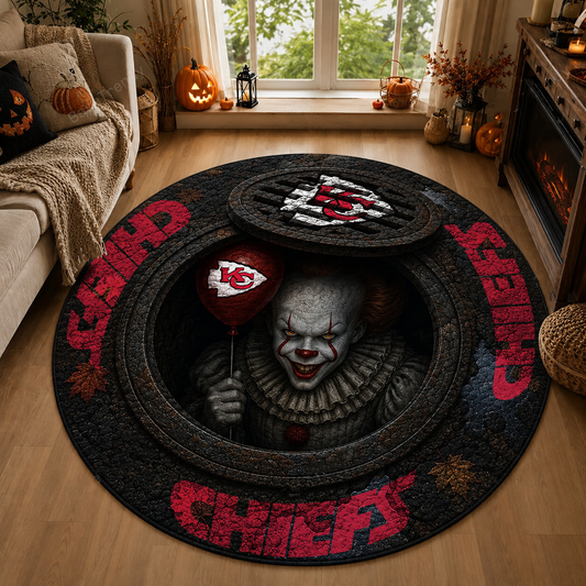 KCC x NFL Halloween IT Rug
