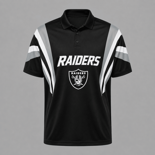 LV x NFL Sleeve Collared Sports Polo Shirt