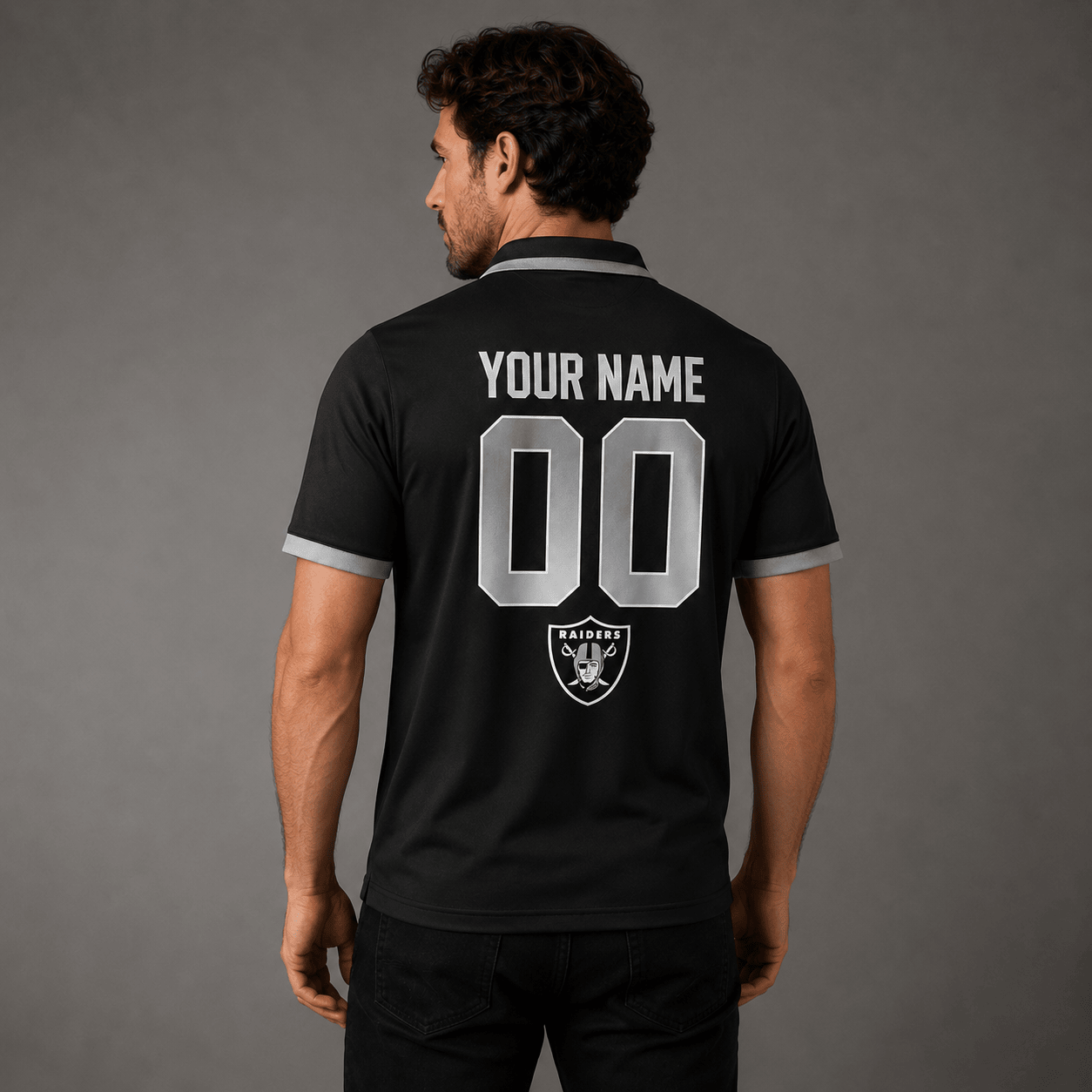 LVR Premium NFL Personalized Match Day Polo Shirt