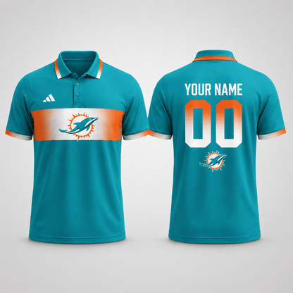MD Premium NFL Personalized Match Day Polo Shirt