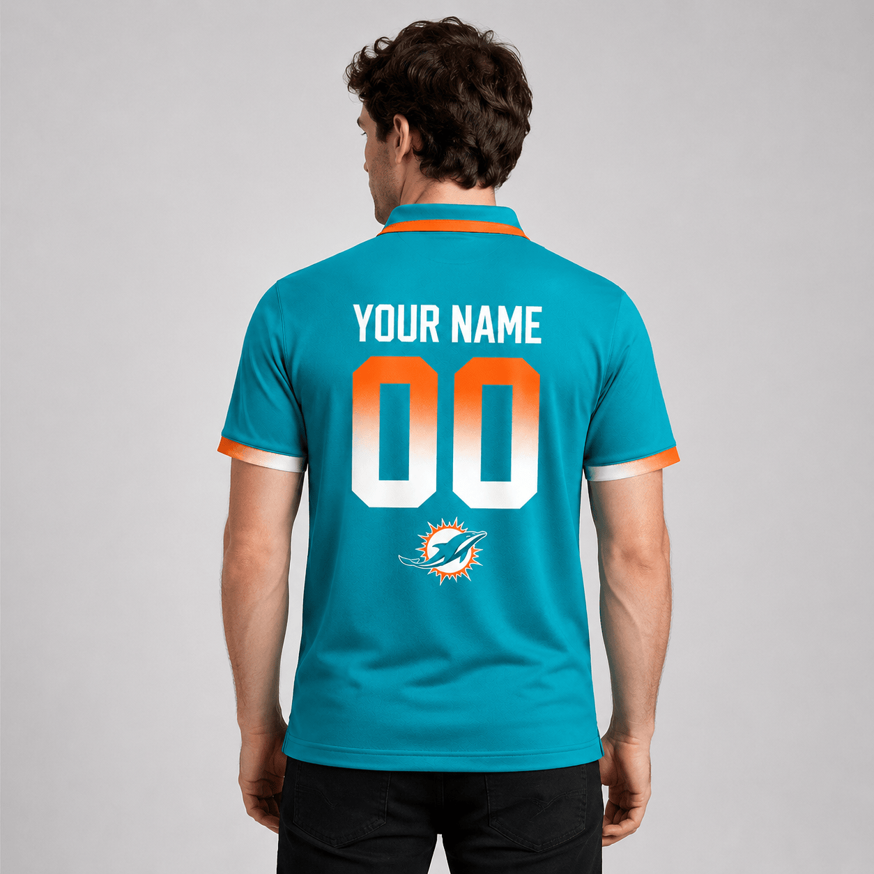 MD Premium NFL Personalized Match Day Polo Shirt