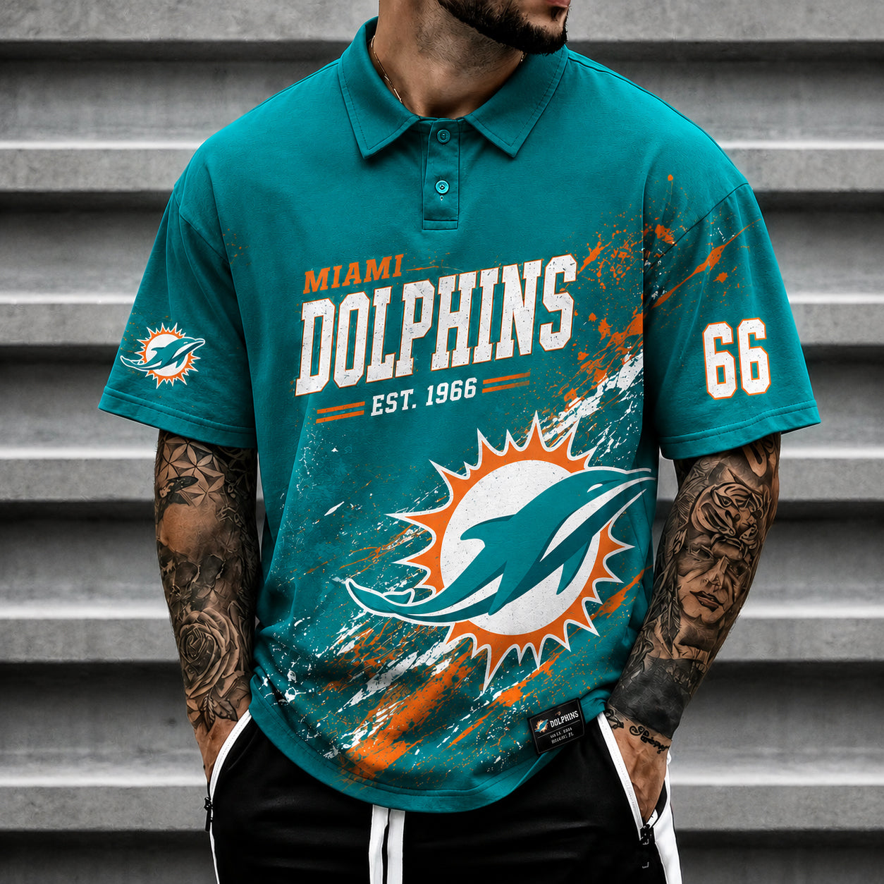 MD x NFL Luxury V2 Polo Shirt