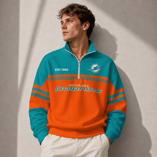 MIA x NFL Half-Zip Sweatshirt