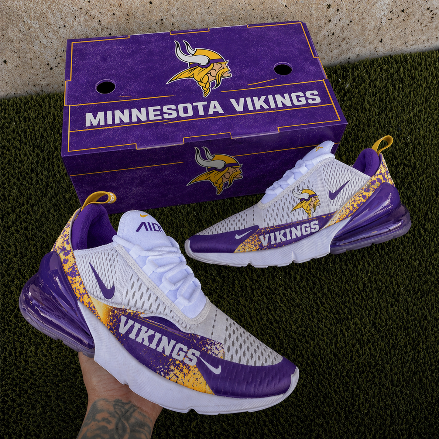 MIN x NFL Nike Air Max 270 Shoes
