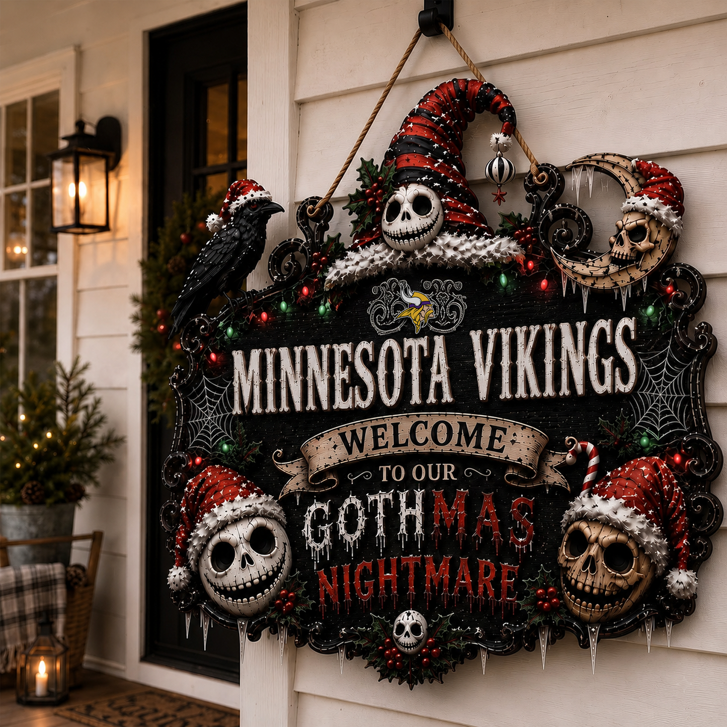 MIN x NFL Welcome To Our Gothmas Nightmare