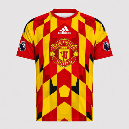MU x Premium EPL Geometric Fan Performance T-Shirt