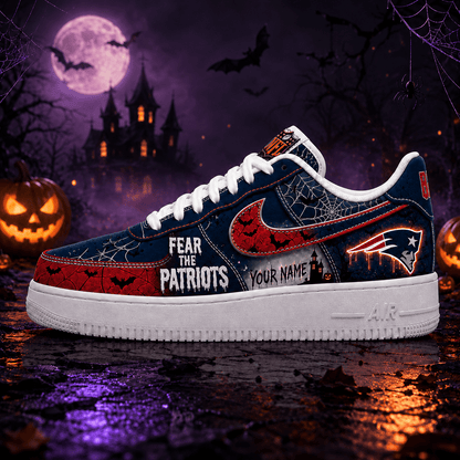NEP x Premium NFL Fear The Team Halloween AF1 Sneakers