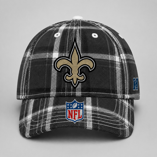 NO x NFL Premium Varsity Plaid Cap