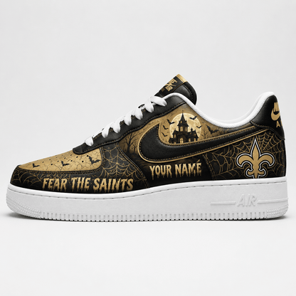 NOS x Premium NFL Fear The Team Halloween AF1 Sneakers