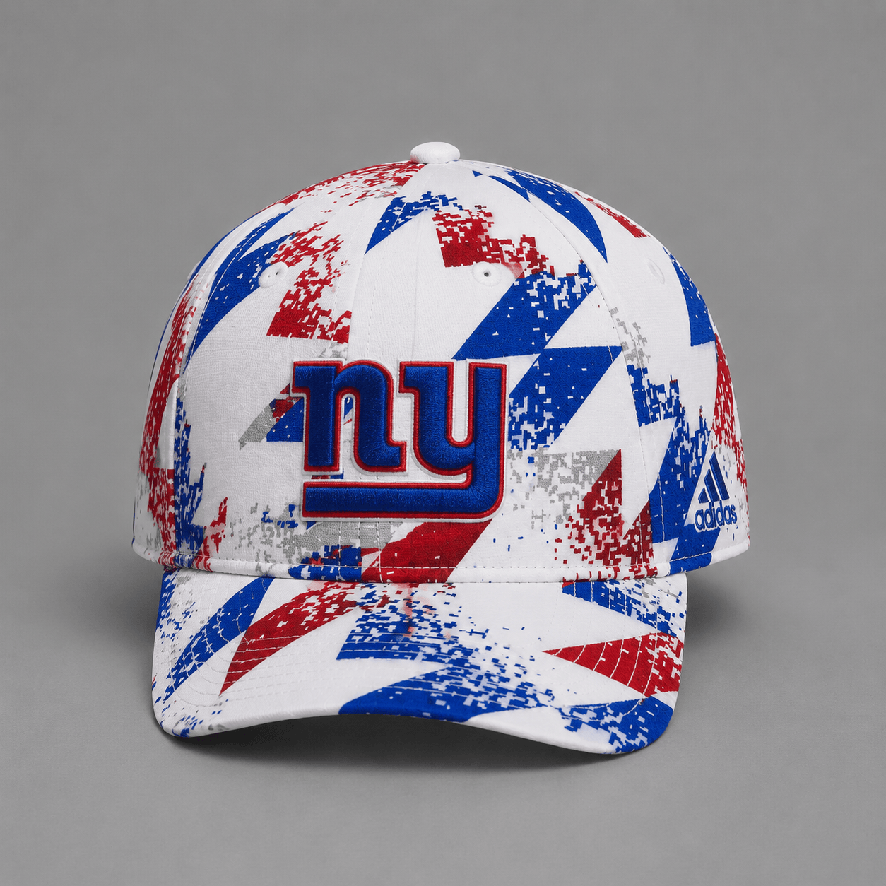 NYG Premium NFL Sports Fan Geometric Pattern Baseball Cap