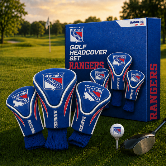 NYR Team Golf NHL 3-Pack Contour Sock Headcovers