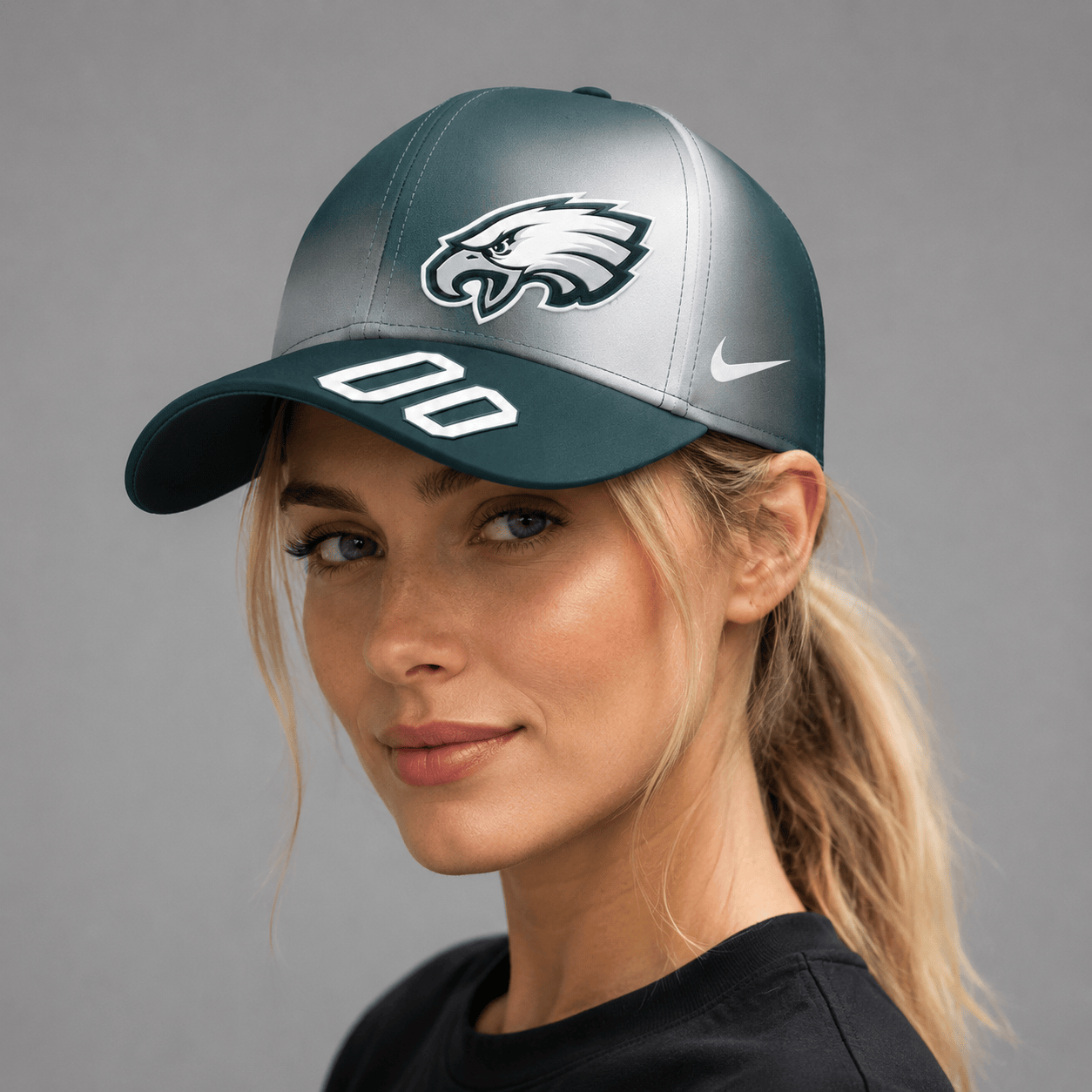 PE Premium NFL Custom Name Number Athletic Cap