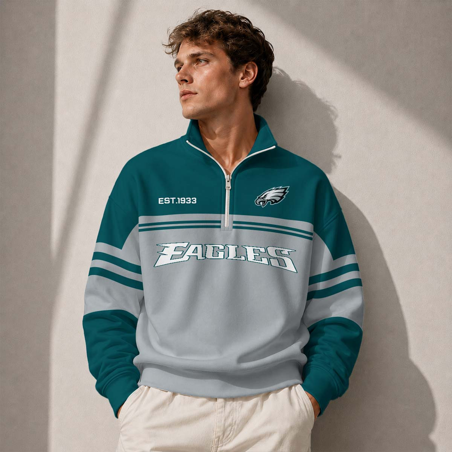 PHI x NFL Half-Zip Sweatshirt