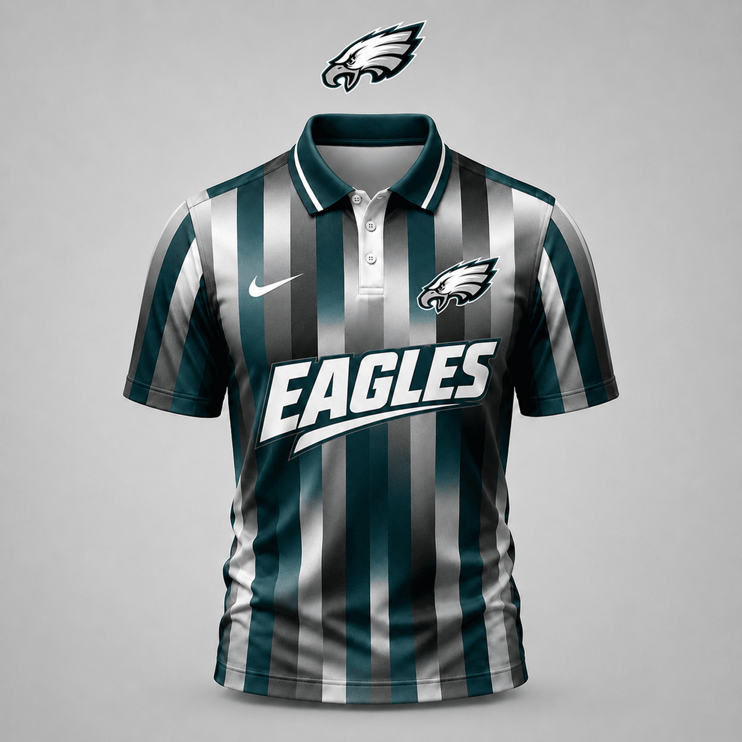 PHI x NFL Premium Butterfly Ribbon Custom 3D Shirt  2
