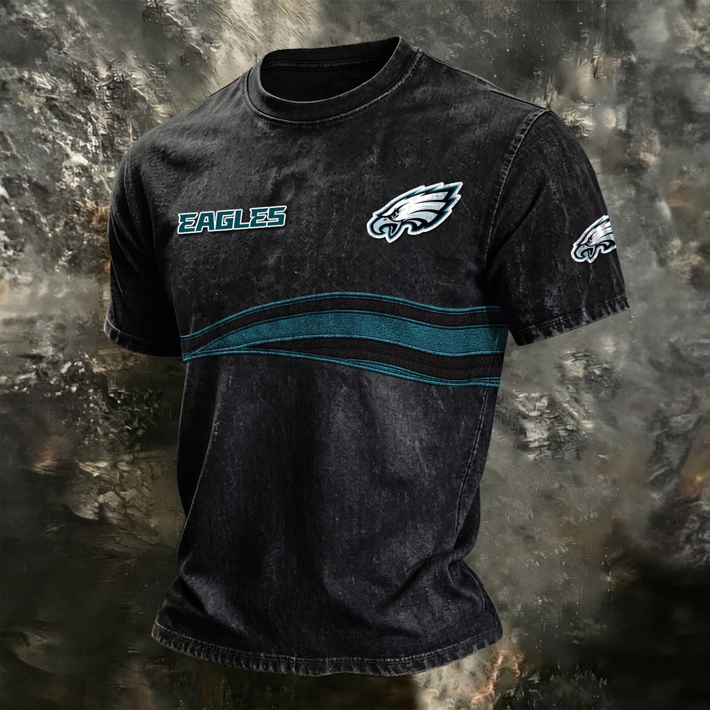 PHI x NFL Washed Cotton Retro Men's T-shirt
