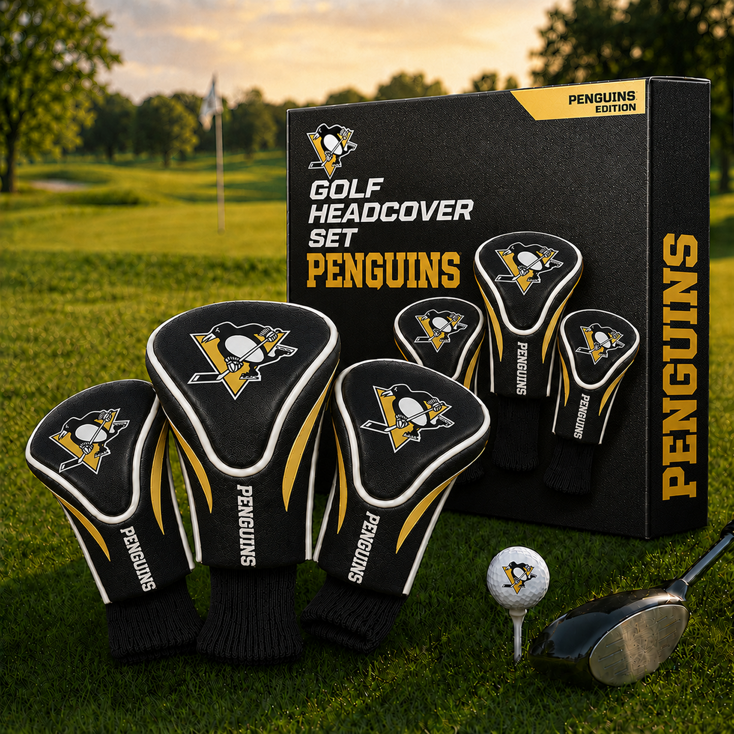 PIT Team Golf NHL 3-Pack Contour Sock Headcovers