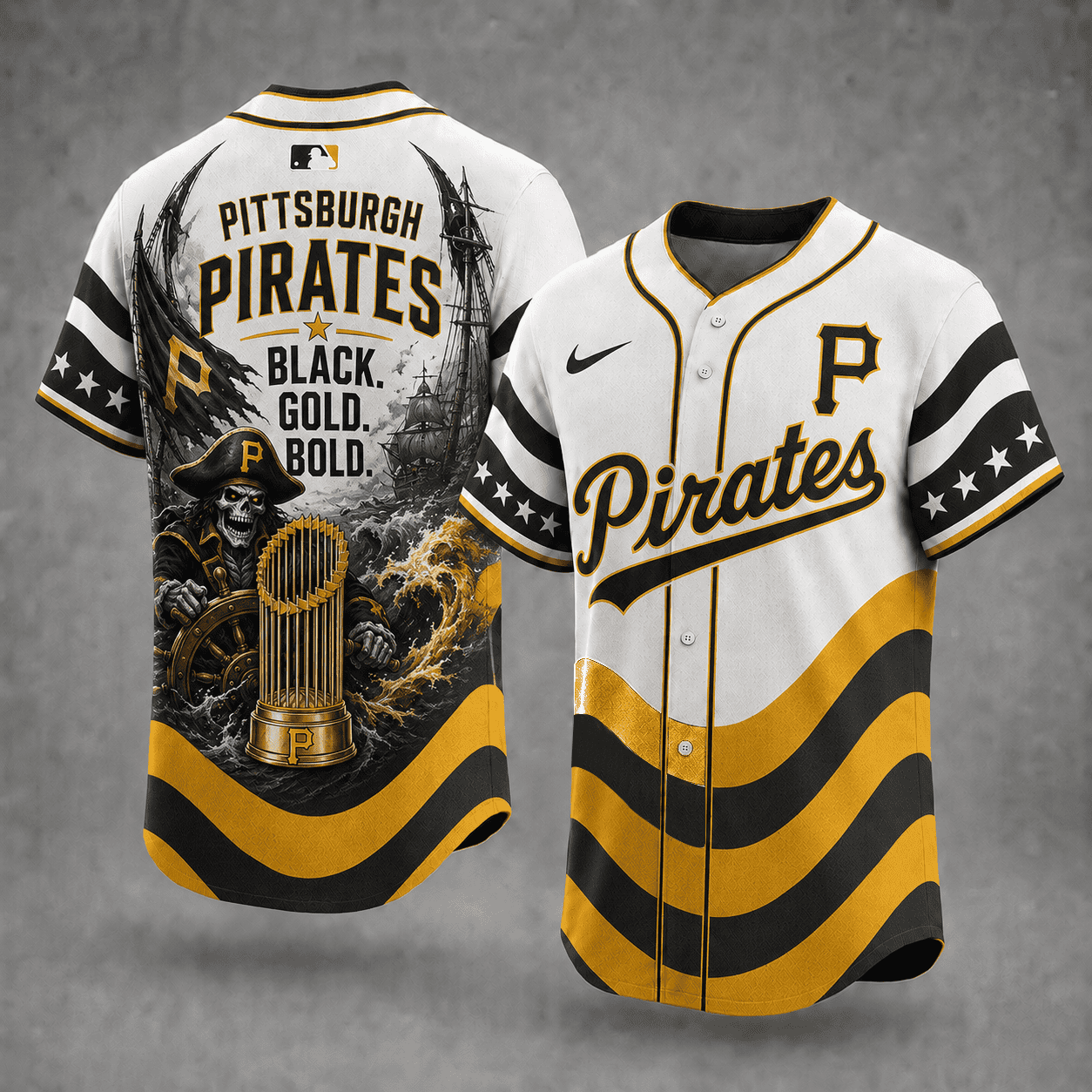 PIT x MLB Premium Baseball Jersey Gift For Fan