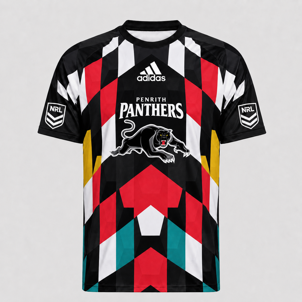 PP x NRL Premium Geometric Fan Performance T-Shirt