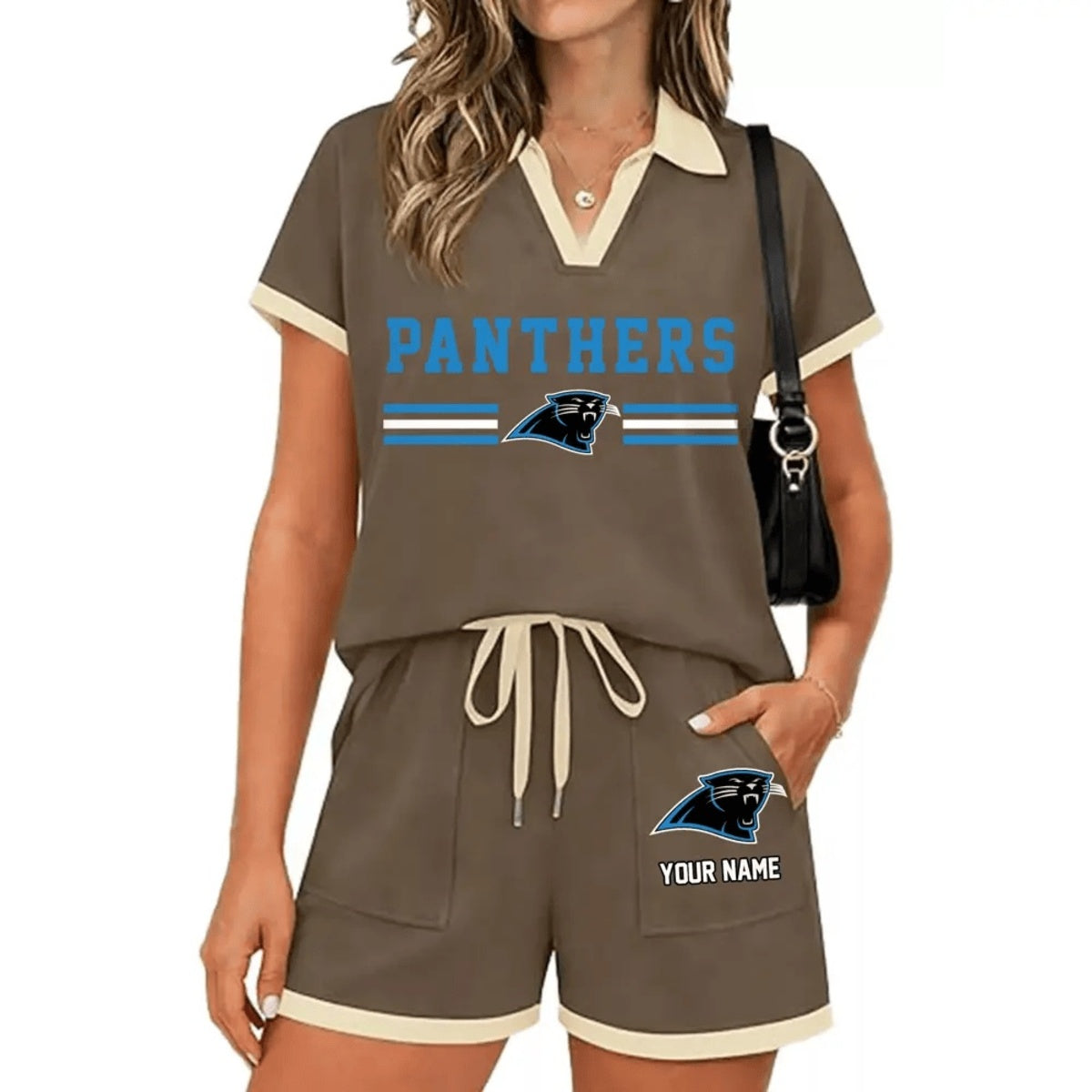 PREMIUM NFL X CAR Retro Athletic Contrast Polo Set FOR SUMMER HOLIDAY NDT NHM 100626