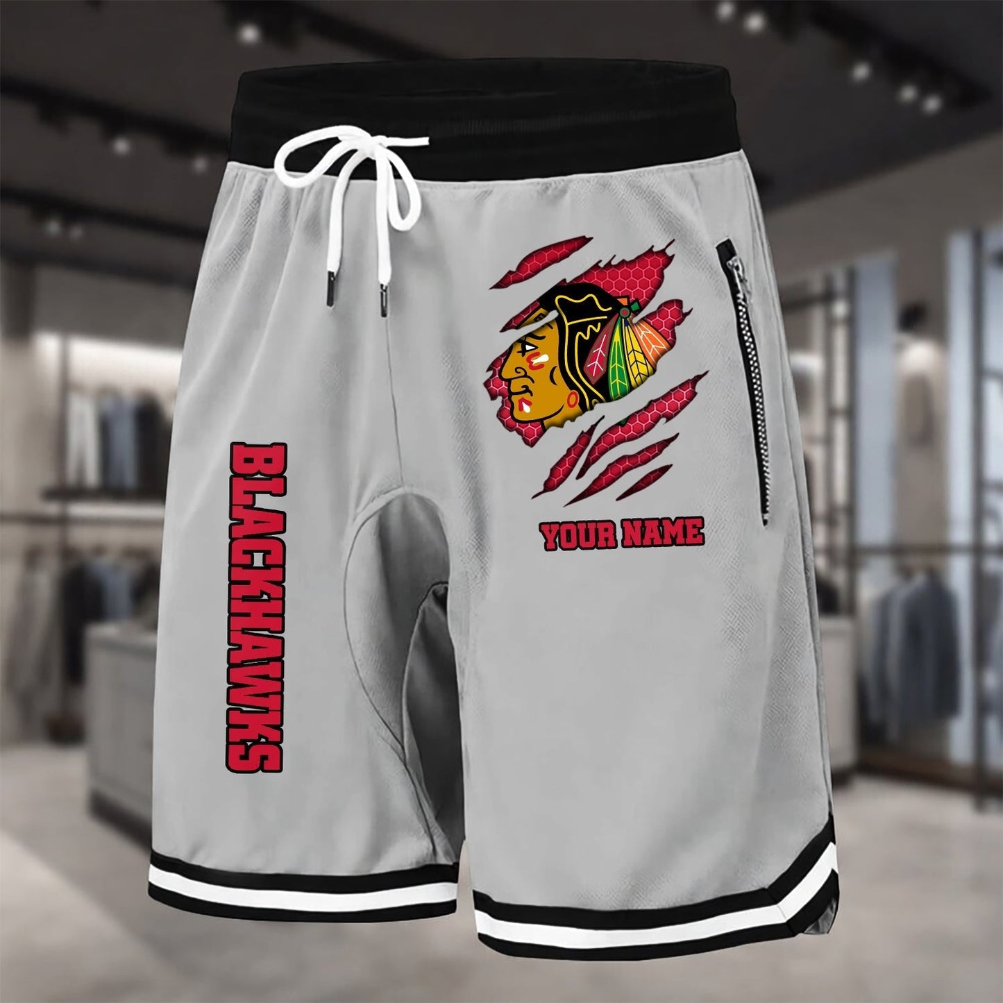 PREMIUM NHL X CB Summer Fitness Breathable Basketball Shorts NDT NHM 240426