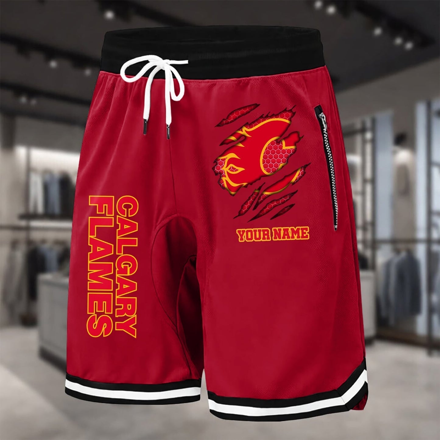 PREMIUM NHL X CF Summer Fitness Breathable Basketball Shorts NDT NHM 240426
