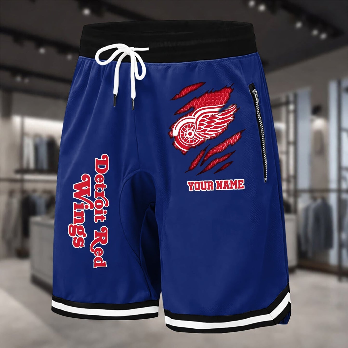 PREMIUM NHL X DRW Summer Fitness Breathable Basketball Shorts NDT NHM 240426
