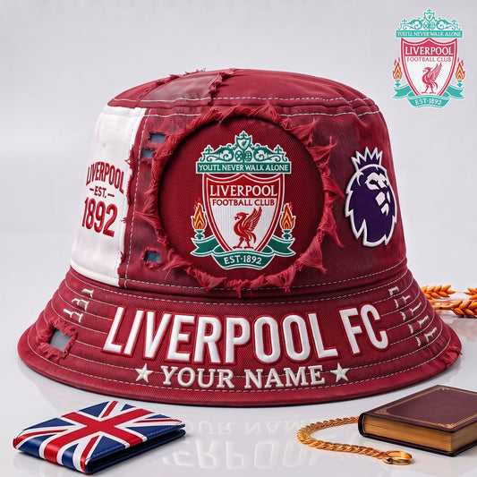 PREMIUM EPL X LIV EXCLUSIVE Torn Fabric Legacy Bucket Hat For New Season NDT NHM 010726