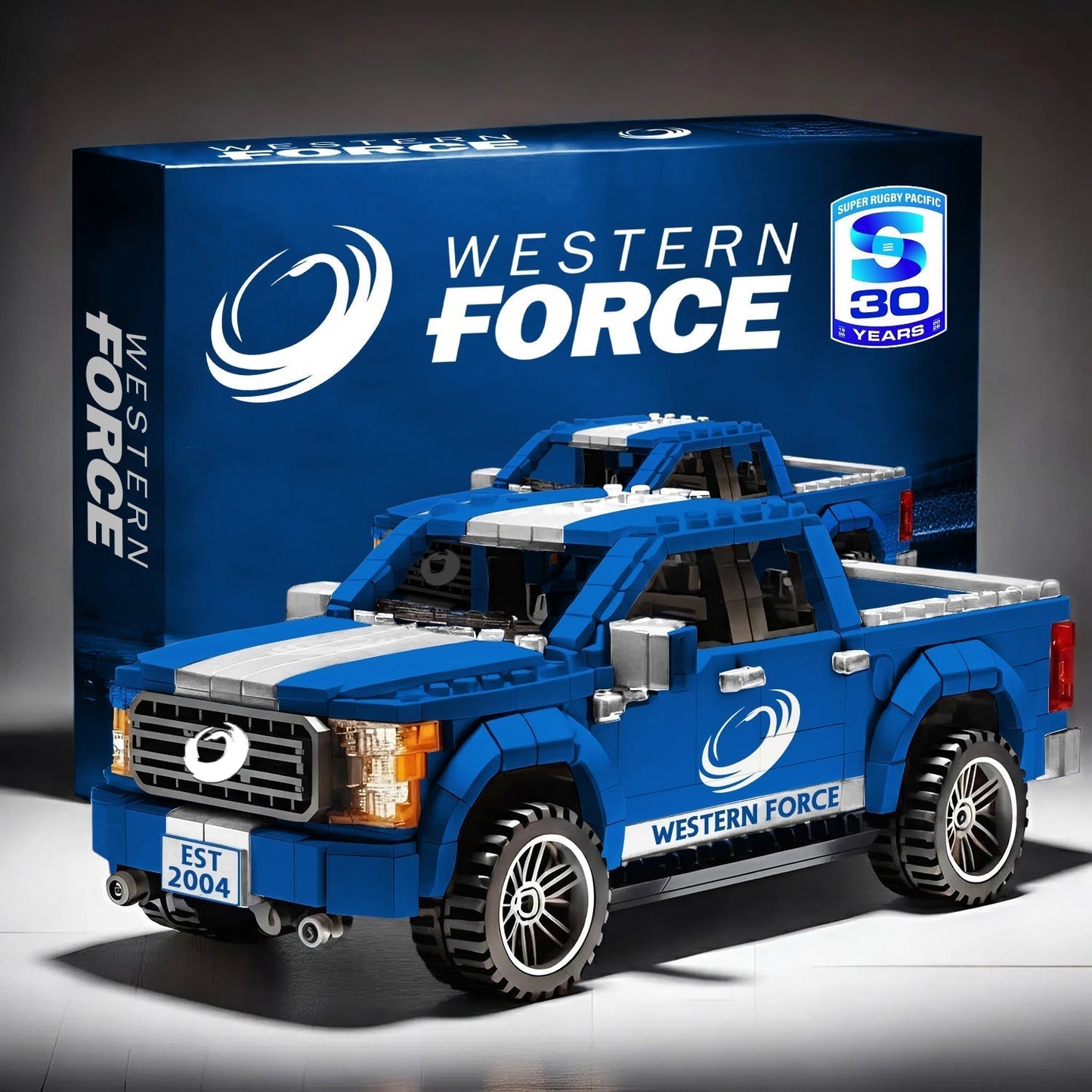 PREMIUM SRP X WF 3D Racing Truck Model Building Block Set NDT NHM 160326