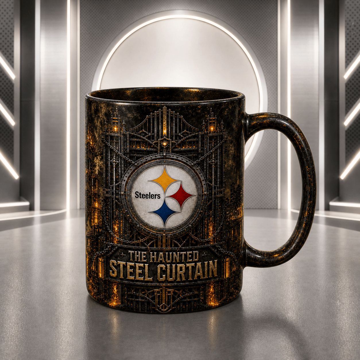 PS Halloween Football Mug – The Frozen Cornfield Spooky Fan Gift DDT