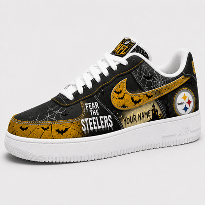 PS x Premium NFL Fear The Team Halloween AF1 Sneakers
