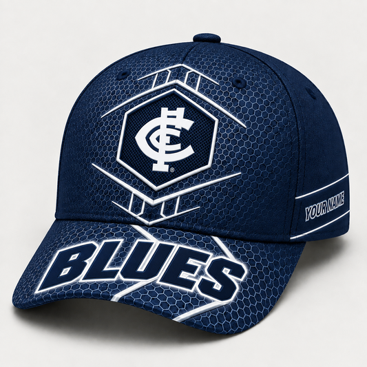 Premium AFL x CAR Honeycomb Custom Name Cap for Loyal Fans