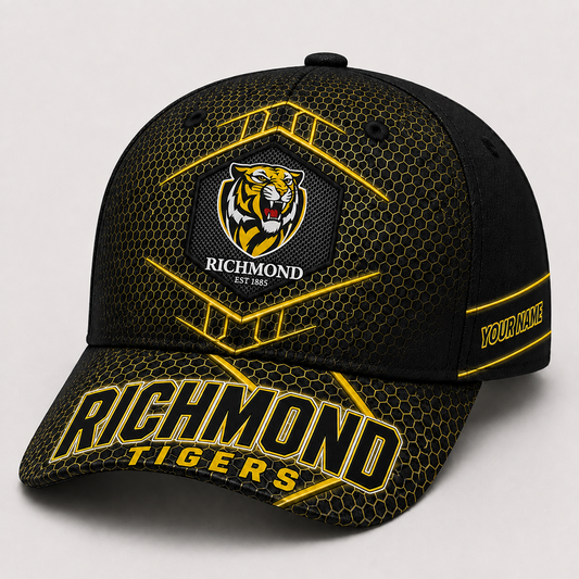 Premium AFL x RIC Honeycomb Custom Name Cap for Loyal Fans