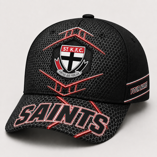 Premium AFL x STK Honeycomb Custom Name Cap for Loyal Fans