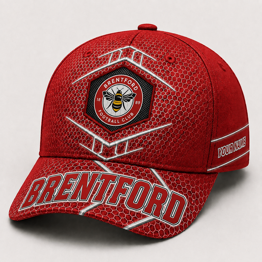Premium EPL x BRE Honeycomb Custom Name Cap for Loyal Fans