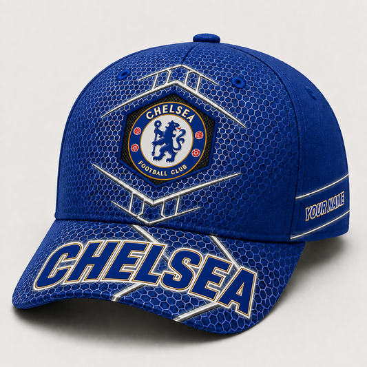 Premium EPL x CHE Honeycomb Custom Name Cap for Loyal Fans
