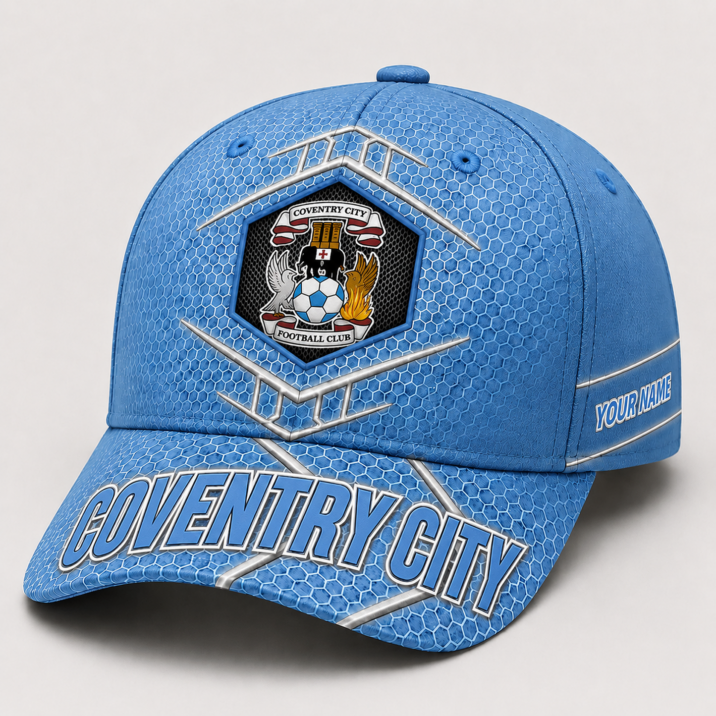 Premium EPL x COV Honeycomb Custom Name Cap for Loyal Fans