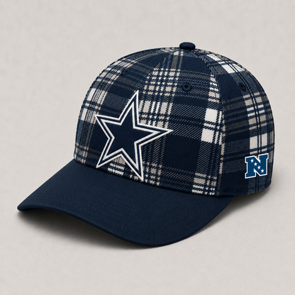 Premium NFL x DAL Plaid Game Day Style cap