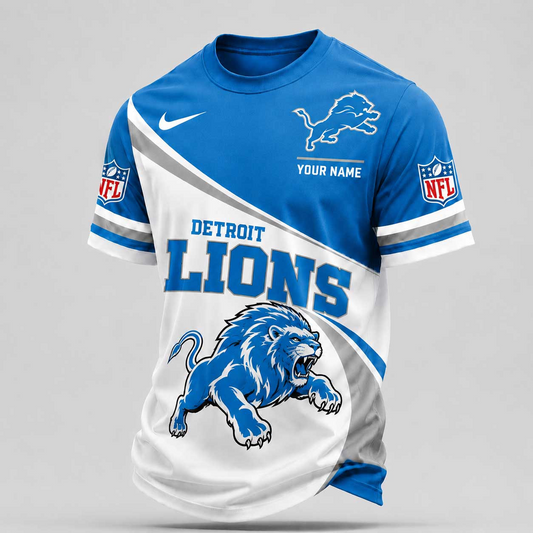 Premium NFL x DET Bold Team Pride T-shirt