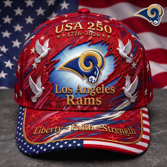 Premium NFL x LAR 250 Years Anniversary Of Freedom Cap V4  260626