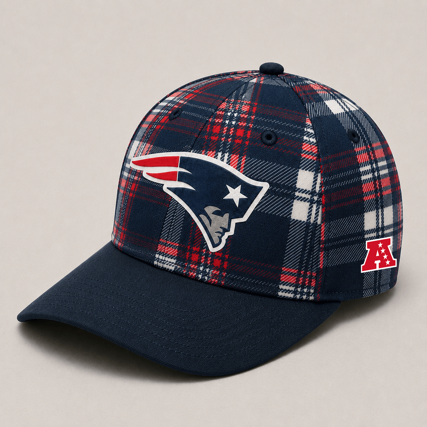 Premium NFL x NEP Plaid Game Day Style cap