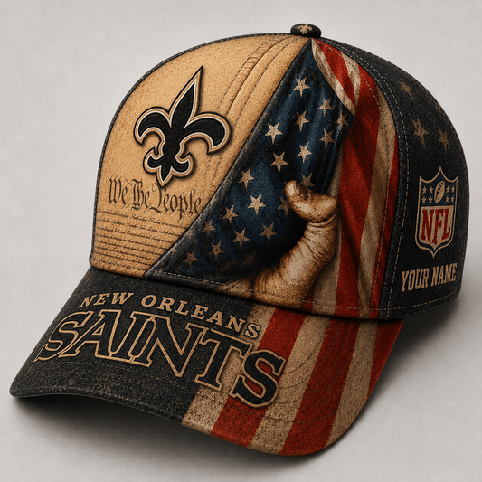Premium NFL x NO We The People Patriotic Flag Classic Cap