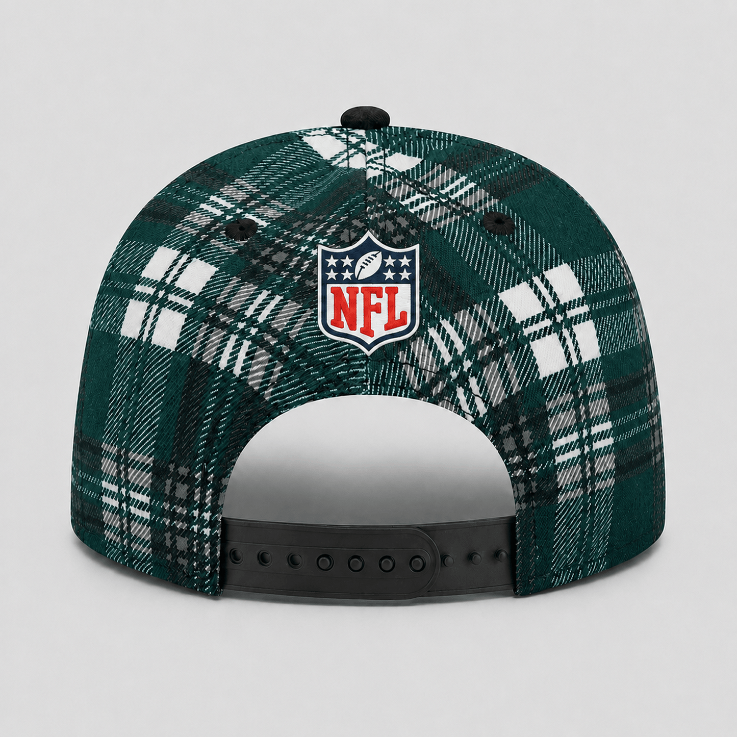 Premium NFL x PHI Plaid Game Day Style cap