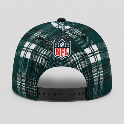 Premium NFL x PHI Plaid Game Day Style cap