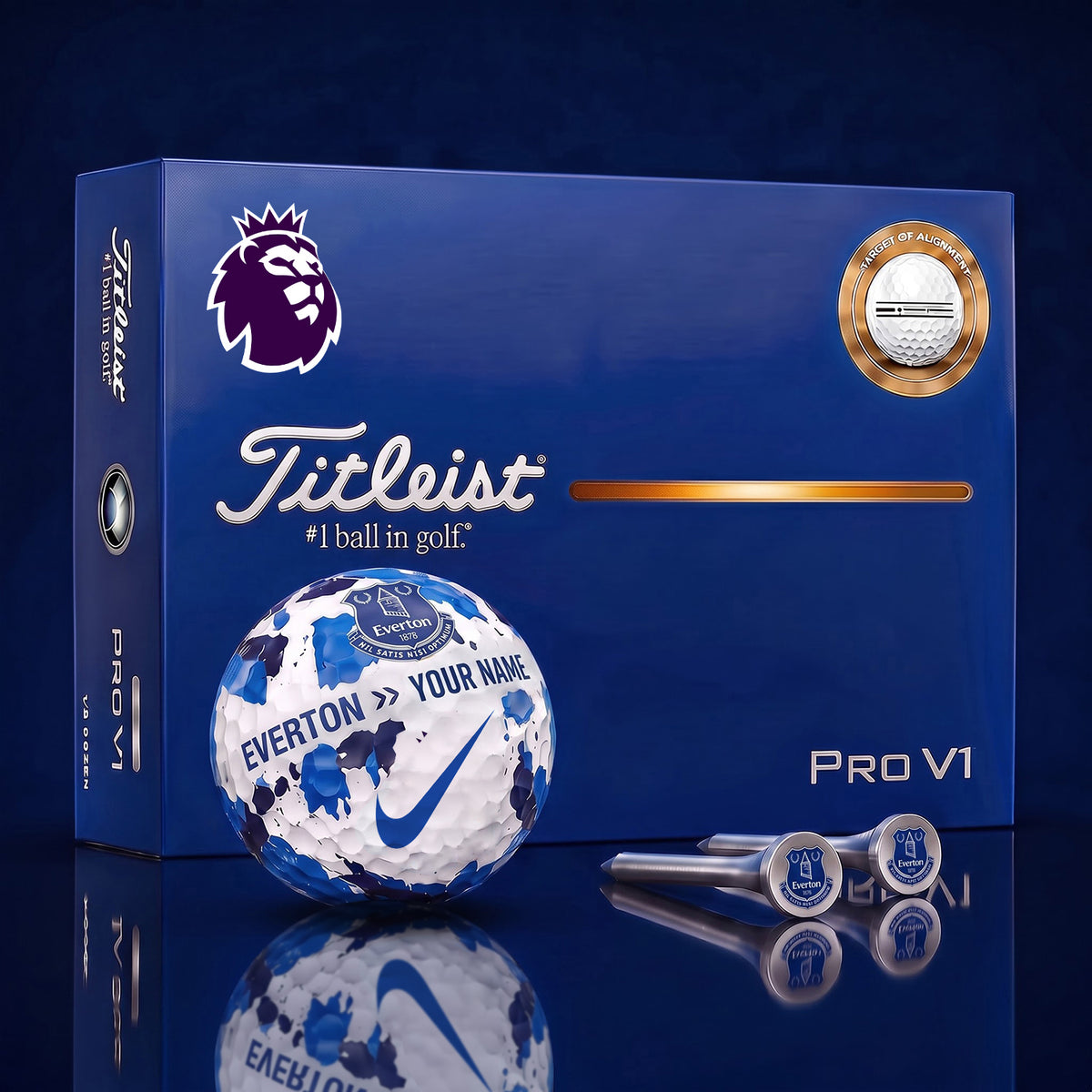 SIGNATURE EPL X EVE DELUXE PERSONALIZED GOLF BALL LIMITED EDITION V4