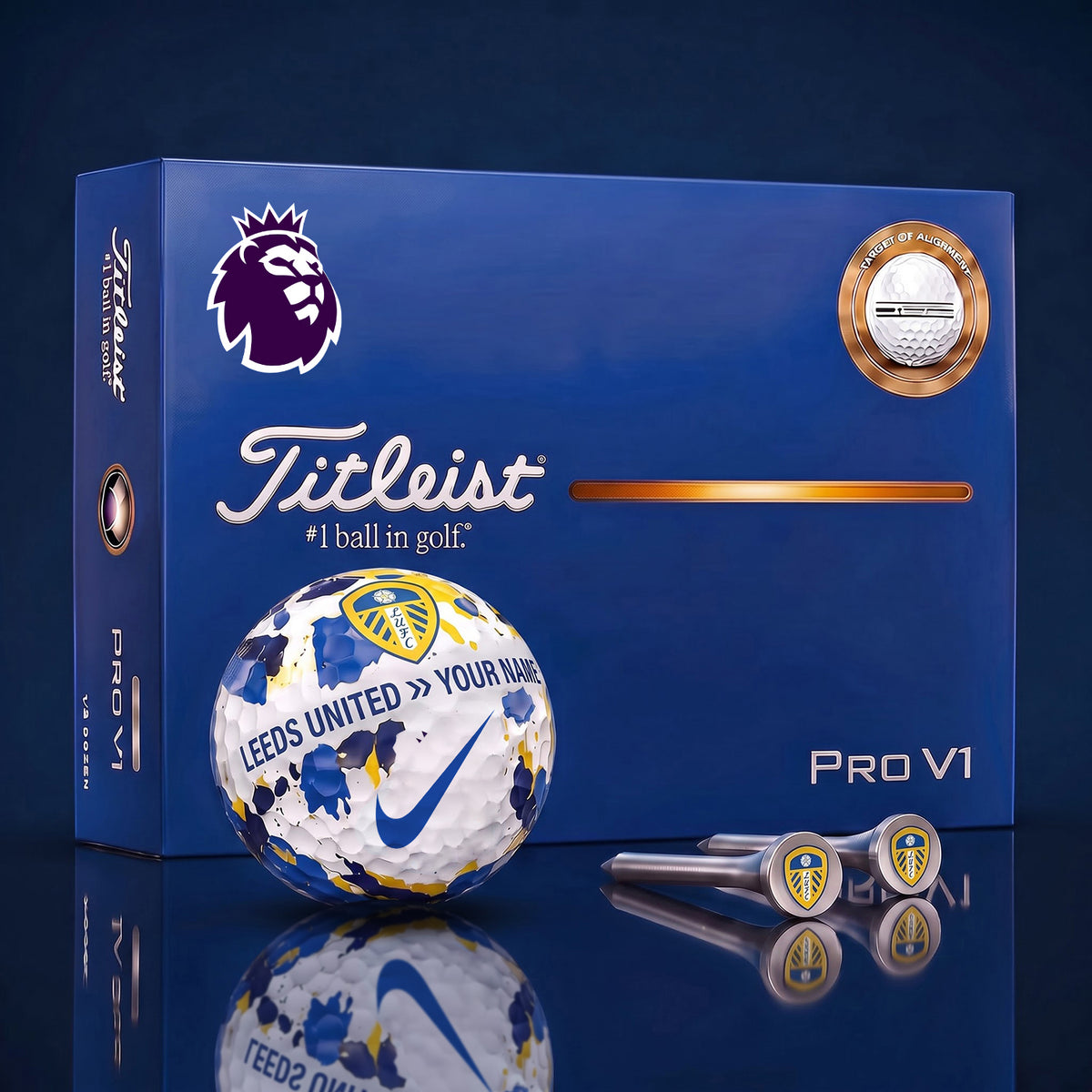 SIGNATURE EPL X LEE DELUXE PERSONALIZED GOLF BALL LIMITED EDITION V4