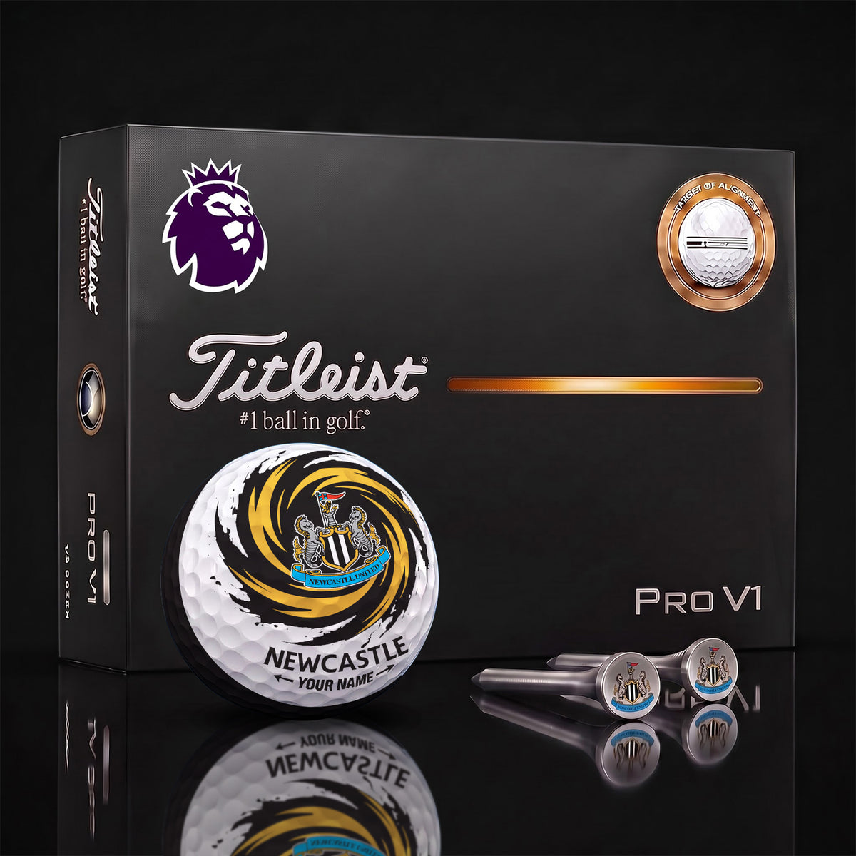 SIGNATURE EPL X NEW DELUXE PERSONALIZED GOLF BALL LIMITED EDITION V03